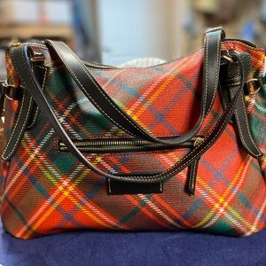 Fantastic Dooney Bourke Tartan Plaid Set